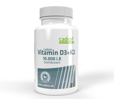 Vitamin D3 + K2 Kapseln (Dose 90 Kapseln)